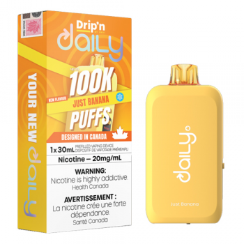 Dripn Daily 100K Just Banana 20mg